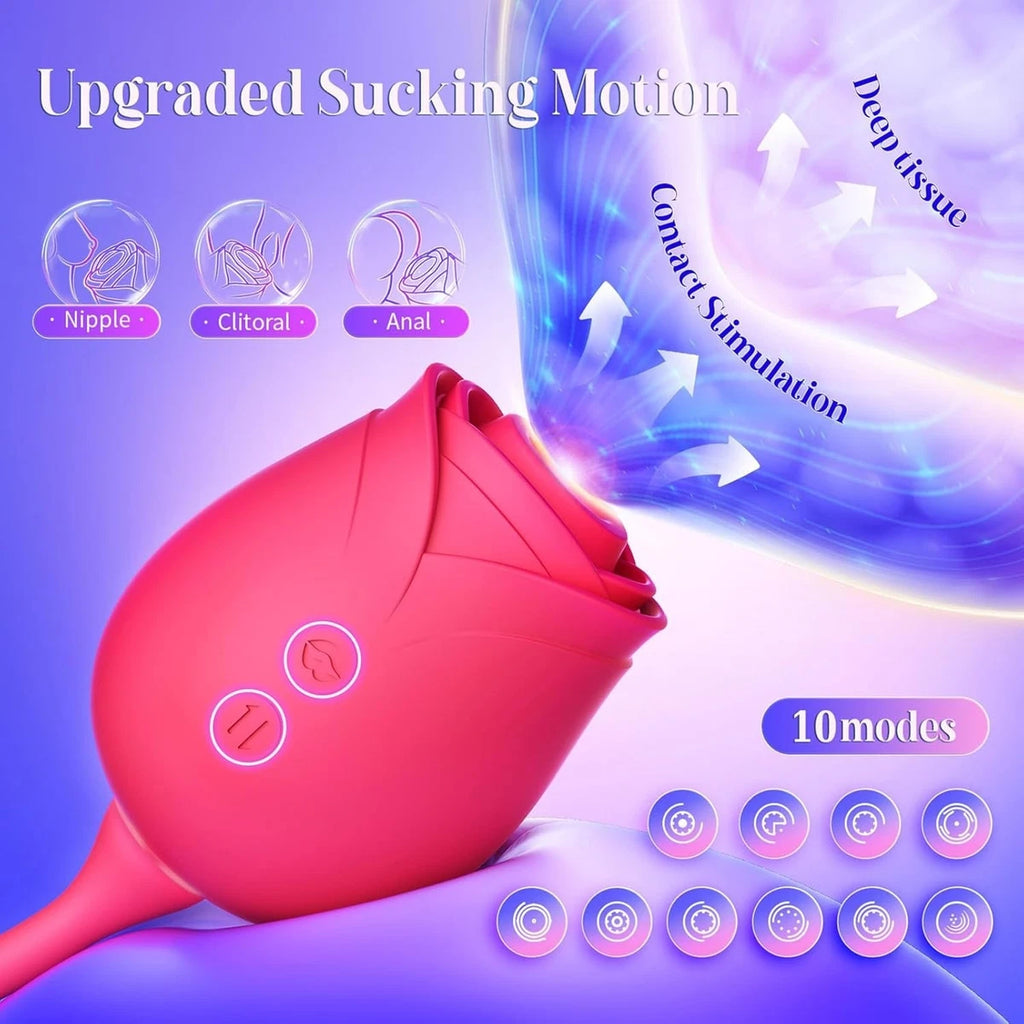 Rose Vibrator for Female | Sex Toys in Nepal | Honey Sutra Nepal