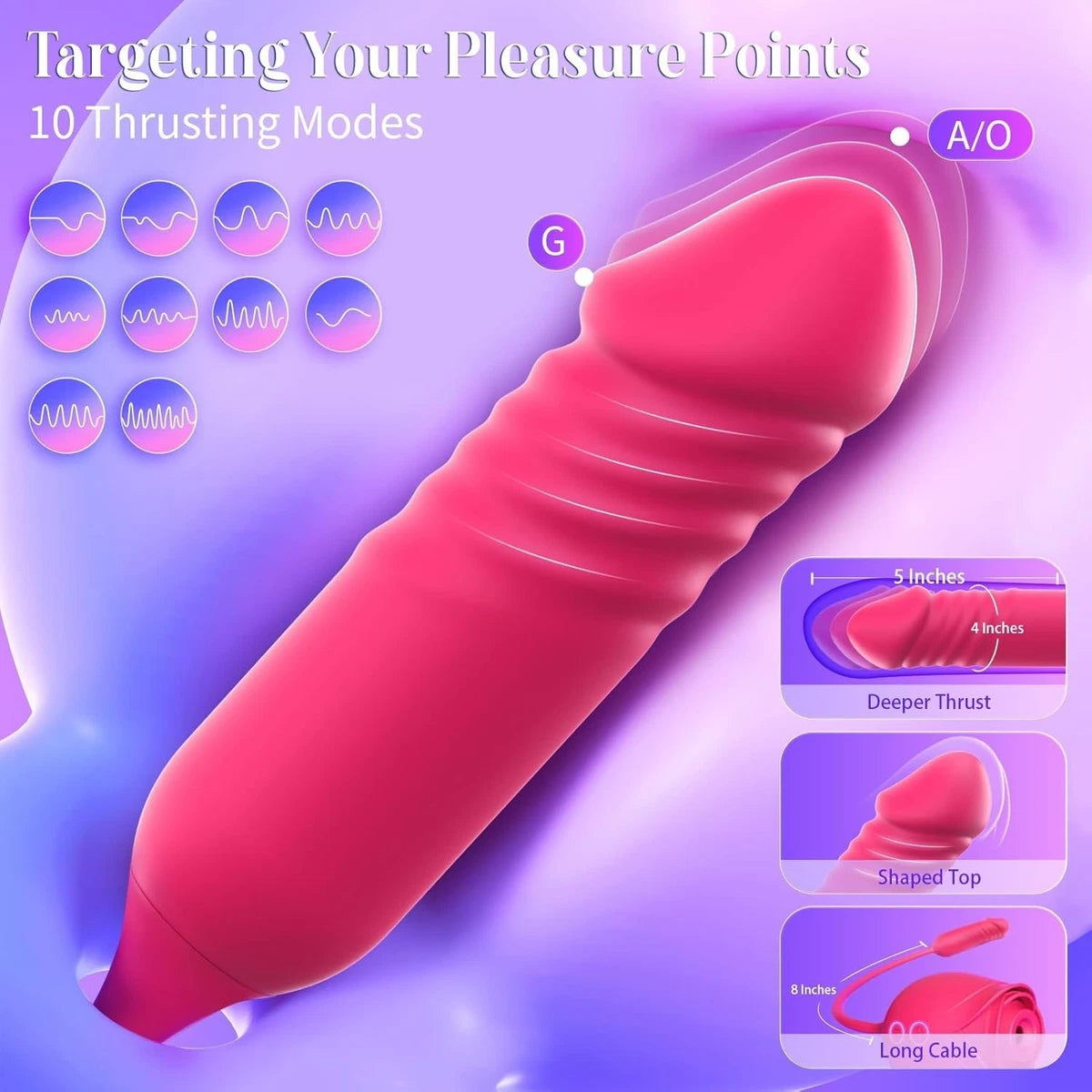 Rose Vibrator for Female | Sex Toys in Nepal | Honey Sutra Nepal