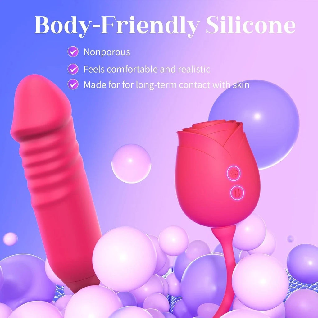 Rose Vibrator for Female | Sex Toys in Nepal | Honey Sutra Nepal