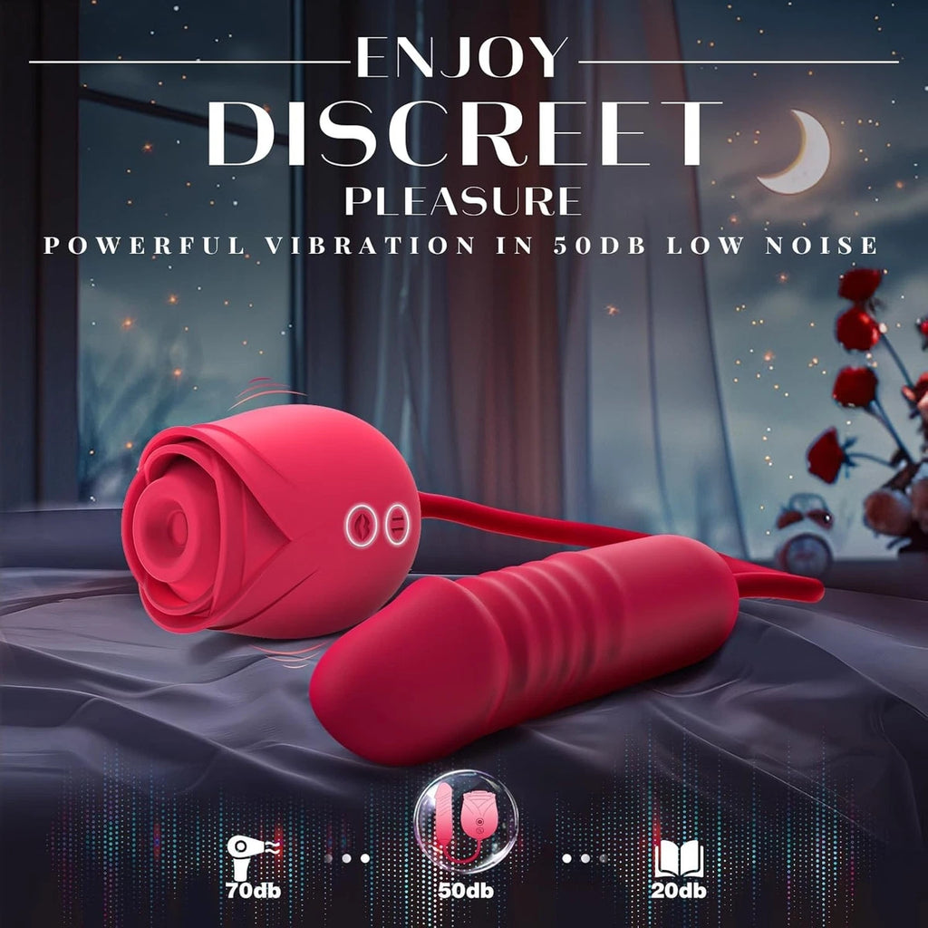 Rose Vibrator for Female | Sex Toys in Nepal | Honey Sutra Nepal