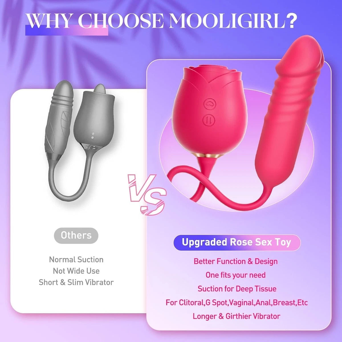 Rose Vibrator for Female | Sex Toys in Nepal | Honey Sutra Nepal