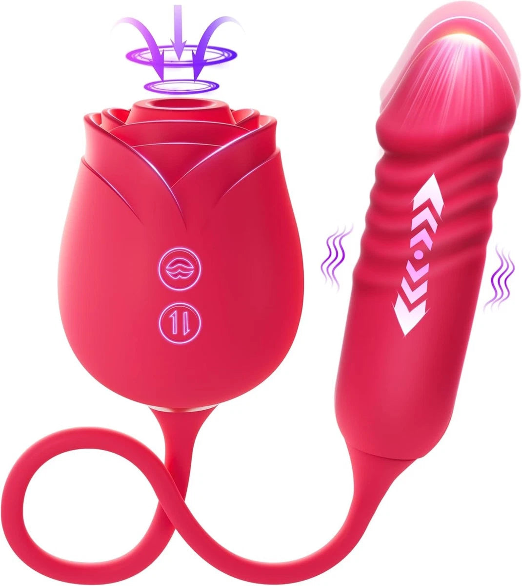 Rose Vibrator for Female | Sex Toys in Nepal | Honey Sutra Nepal