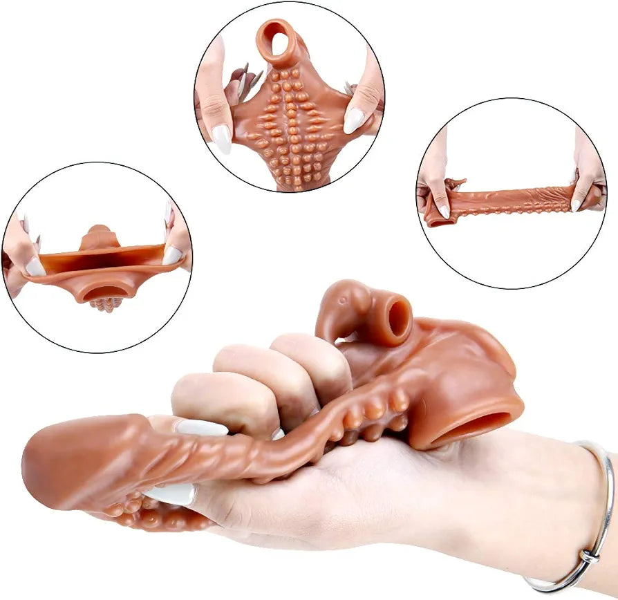 Siicone Vibration Dana Reuse Condom for men | Honey Sutra Nepal